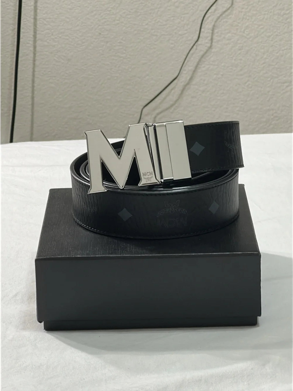 Black MCM Belt
